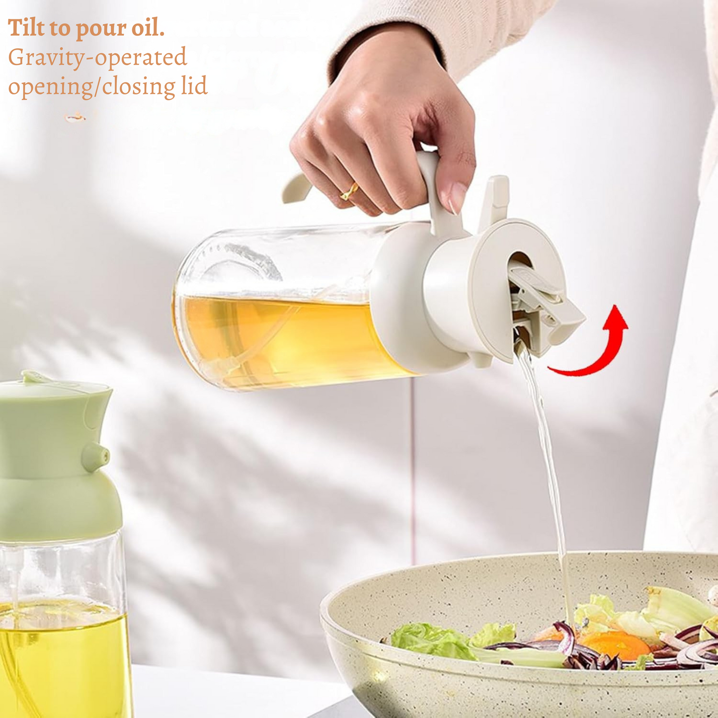 Pulverizador aceite 2 en 1