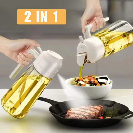 Pulverizador aceite 2 en 1